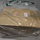 Toovip 100 Pack 8x4.75x10 Inch Medium Black Kraft Paper Bags with Handles Bulk, Gift Wrap Bags for Favor Grocery Retail Party Birthday Shopping Business Goody Craft Merchandise Take Out Sacks