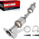 Exhaust Manifold Catalytic Converter Front 40712 643044 Compatible for Toyota Prius 1.5L 2004 2005 2006 2007 2008 2009 Direct Replacement (EPA Compliant)