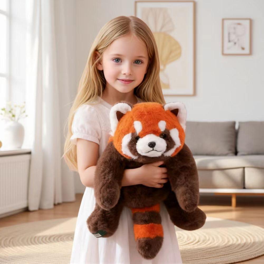 Ytterbium Cute Red Panda Plush - Huggy Soft Stuffed Animal, Perfect Sleep Doll for Kids and Gifts (11.8inches)