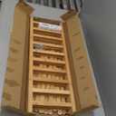 6-Tier Bamboo Shoe Rack Organizer - Freestanding for Entryway, Hallway, Wardrobe - Holds 24 Pairs of Shoes