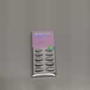 BTArtbox Press On Nails Almond - Spooky, Sparkle Cat Eye Grey Press on Nails with Nail Glue for Woman, Medium Soft Gel Glue On Nails in 15 Sizes - 30 Stick On Nails Kit