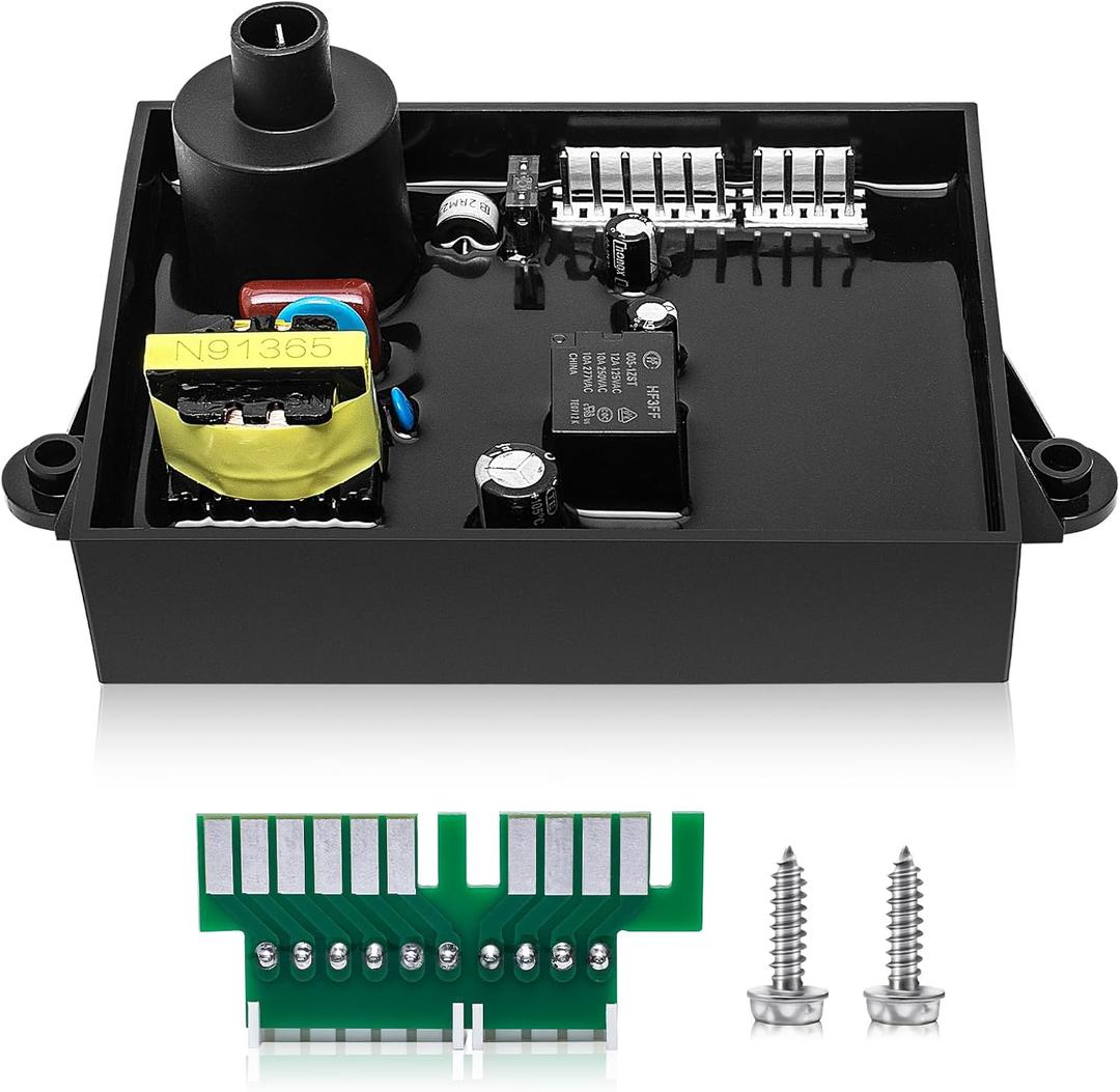91365 91226 RV Water Heater Control Circuit Board Kit Compatible with Atwood GC10A-4E GC6AA-10E GCH10A-4E GCH6A-10E, Dometic WH6GEA XT WH10GEA, Replace# 91365, 93305, 91346, 93851, 91226 (Black)