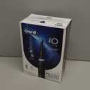 Oral-B iO Series 5 Rechargeable Electric Toothbrush with Visible Pressure Sensor to Protect Gums, 2 Minute Timer, 5 Cleaning Settings, 1 Replacement Toothbrush Heads, and Travel Case, Black