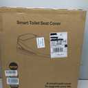 LOUPUSUO Electric Heated Bidet Toilet Seat with Warm Water Wash