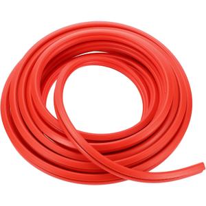1 Pcs 16.40ft 5000mm Universal Car Door Edge Protective Sealing Strip - Car B-Type Door Scratch Protection Guards Anti-Scratch Collision - TPE Red