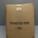 WhatsBedding Japanese Floor Mattress Futon Mattress 3" Grey Tatami Mat Shredded Memory Foam Filled Sleeping Pad, Foldable & Portable Roll Up Lounger Camping Bed for Kids and Adult,Twin Size 39"x 80"