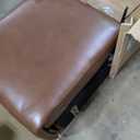 IDEALHOUSE Electric Power Lift Recliner Chair Sofa, Power Lift Chair for Elderly, 3 Positions, Side Pockets, and Cup Holders, USB Ports, Recliner Chair with Remote for Living Room, Brown