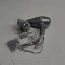 Infiniti PRO CONAIR Hair Dryer with Diffuser and Concentrator, 1875W Style & Shine Blow Dryer with Tourmaline and Ionic Conditioning to Fight Frizz, 3 Heat & 2 Speed Settings, Blue