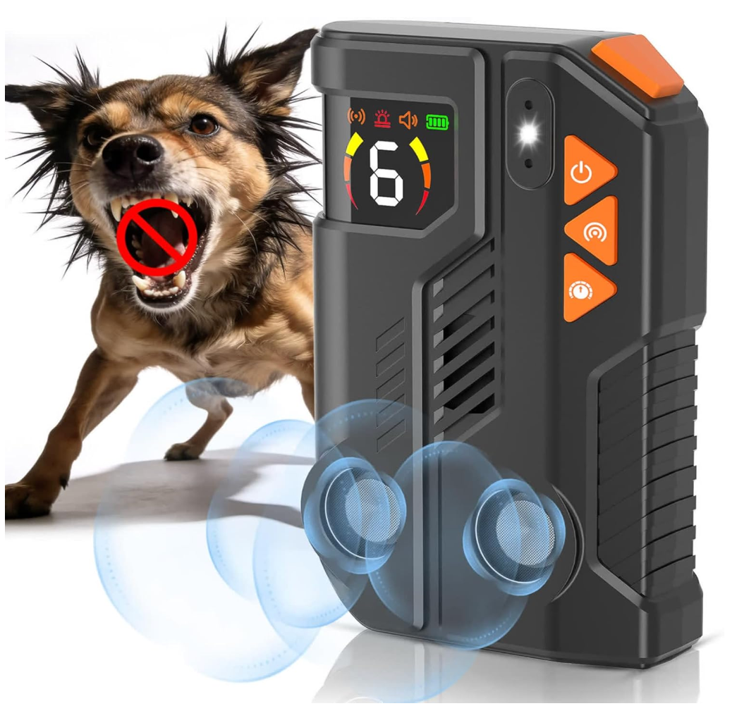 Anti Barking Device for Dogs with AI Detection IPX6 Rechargeable 6x3 Levels