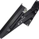 2pcs Folding Lift up Top Coffee Table Lifting Frame Desk Mechanism Hardware Fitting Hinge Spring Standing Rack Hinge Rack Bracket (Gas Hydraulic)