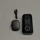 Wireless Doorbell Camera with Chime, 4000mAh Battery, Night Vision Smart Doorbell, Motion Detection/Visitor Capture/Home Security 2.4Ghz WiFi Video Doorbell, Local/Cloud Storage No Subscription