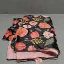 QSTEHEML Baby Blankets for Girls,Super Soft Nursery Minky Blanket Unisex, Baby Gifts Double Layer with Dotted Backing, Nursery Blankets for Crib Stroller(Bee, 30 * 40inch) (Flower)