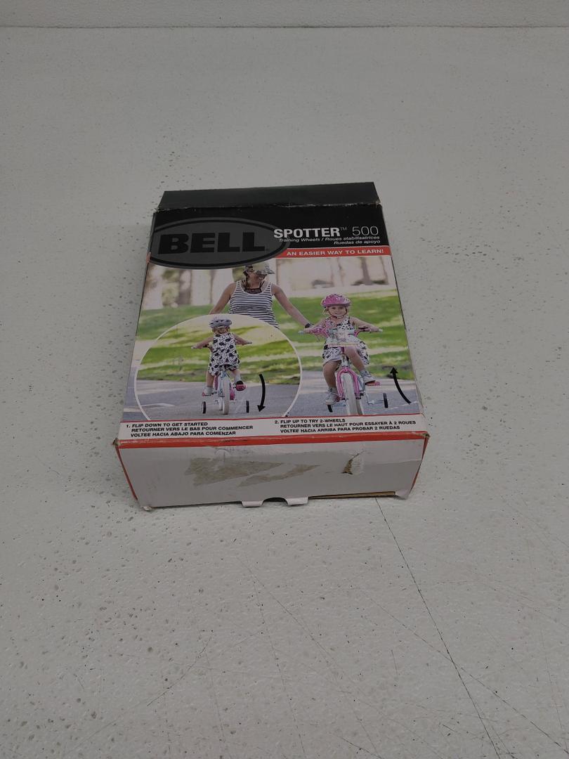 Training Wheels Bell Spotter 500 Flip-UP For Bikes 12" - 20" Wheel Flip Down NIB