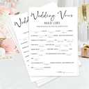 Bridal Shower Games Bridal Shower Mad Libs Bachelorette Party Wedding Games Engagement 50 Guests Wedding Vow
