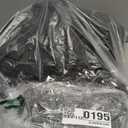 Finnhomy 120L Foldable Rolling Duffel Bag with 3 Wheels, Light Weight Travel Duffel bag with Large Loading Capacity, 32'' Rolling Duffel bag with Shoulder Strap (Black-2pk)