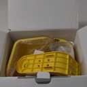 Bird Feeder with Camera Solar Powered : Smart Camera Bird Feeder 2K Live Feed Cam for Outdoor Backyard - Ai Identify Auto Capture Videos Pictures, Gifts for Birdlover Mom Dad, 2.4GHz WiFi (Yellow)