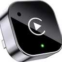 2026 Upgraded Wireless CarPlay Adapter& Android Auto Adapter, Mini&Stable CarPlay Wireless Dongle for iOS 10 Android 11 and Above(Black)