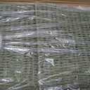 Handwoven Paper Woven Cube Basket Organizer with Handles set of 4 Foldable Storage baskets for Bedroom Living Room Cubby Storage Units for Clothes Books Toys (Green, 13" L x 13" W x 13" H)