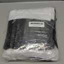 CCINEE Christmas Black Stockings,6 Pack 18 Inches Large Stockings with Plush Cuff,Classic Christmas Stockings Decorations for Xmas Party Favor Gifts Fireplace Decor