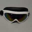 OXG 2 Pack Snowboard Ski Goggles, UV Protection Winter Snow Sports Goggles for Kids Teens Adult (Black/Tinted + White/Tinted)