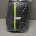 FGGHFT 2 pcs Outdoor Faucet Covers for Winter, 15x28 inches,Black Insulated WithThick Cotton Waterproof Oxford Fabric and Reflective Strip for Freeze Protection Outdoor Faucets Hose Bibs (2)