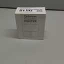 cudinham Print Pods Mini Printer, Thermal Inkless Sticker Maker with 10 Rolls Printing Paper, Pocket Printpod for Phone, Impresora Porttil for Notes, DIY, Compatible with iOS & Android (Grey)