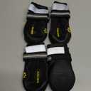 QUMY Dog Shoes for Large Dogs, Medium Dog Boots & Paw Protectors for Winter Snowy Day, Summer Hot Pavement, Water-Resistant in Rainy Weather, Outdoor Walking, Indoor Hardfloors Skid-Resistant Sole, Size 6