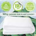 Plant Covers Freeze Protection 10 ft x 30 ft Floating Row Cover 0.9oz/yd Garden Fabric Plant Cover for Winter Frost/Sun Pest Protection (10FT X 30FT)