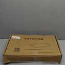 Vayepro 2-Burner Griddle Pan with Glass Lid - Nonstick Stovetop Griddle for Gas, Glass Stove Top - Aluminum Camping Grill Pan for Pancakes, Eggs, Breakfast