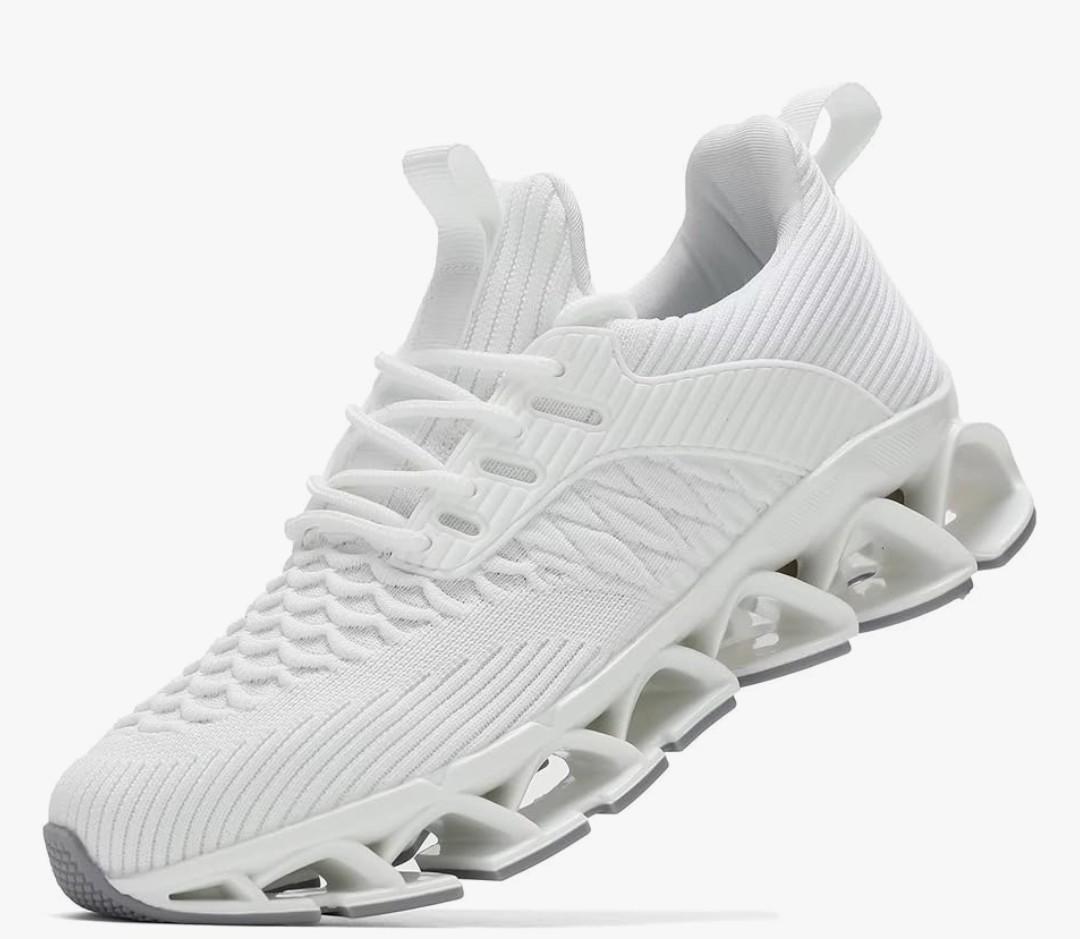 Women's Slip on Walking Running Shoes Blade Tennis Casual Fashion Sneakers Comfort Non Slip Work Sport Athletic Trainer 44