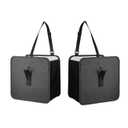 2 Pack Collapsible Foldable Car Trash Can, Hanging Waterproof Leakproof Can (3 Gallons)