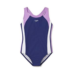 Speedo Girl's Swimsuit One Piece Infinity Splice Thick Strap 12