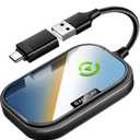 Wireless CarPlay Adapter for Apple iPhone, Converts Factory Wired CarPlay to Wireless CarPlay 2024 Upgrade Plug & Play Auto Connect Fast Easy Use for Cars from 2017 & iPhone iOS 10+ Matte Black