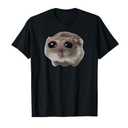Sad Hamster Meme T-Shirt, L