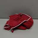 ANRABESS Womens Tankini Set Two Piece Swimsuit Tummy Control V Neck Top Bathing Suit High Waisted Color Block Swimwear 2026 (Large, Deep Red)