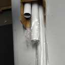 Extra Long Tension Curtain Rods 41-146 Inch, White, One-Click Heavy Duty