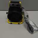 Outdoor Patio Heaters - 1500W Portable Electric Garage Heater with 2S Fast Heating, Overheat Protection, Heaters Heat Up in 3 Modes, Patio Heaters for Outdoors, Tents and Indoors, Yellow