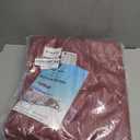 4 Bow Marine Grade Fade and Crack Resistant Bimini Top Replacement Cover, Heavy-Duty Waterproof and UV-Proof Boat Canopy, Easy Install Zipper Sleeves (Without Frame), Burgundy, 8'L 97"-103" W