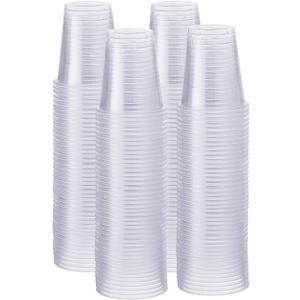 GUSTO 5 oz Clear Plastic Cups [500 Count] Small Disposable Drinking Cups for Parties, Events, & Everyday Use – BPA-Free, Durable Polypropylene (Formerly Comfy Package)