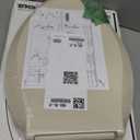 KOHLER 4636-RL-47 Cachet ReadyLatch Elongated Toilet Seat Slow Close, Soft Close Toilet Seat Quiet Lid, Contoured Grip-Tight Bumpers Installation Hardware, Apartment Essentials. Almond