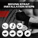 2 x KTEBO Boxing Reflex Ball Headband Set - Includes 4 Different Balls and 2 Adjustable Headbands for Beginner Proficiency Improvement, Great Boxing Equipment