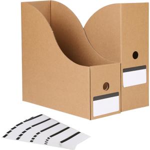 suitute 35 Pack Cardboard Magazine File Holder Organizer