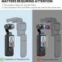 STARTRC Gimbal Protective Cover for DJI Osmo Pocket 3 Creator Combo, Anti-Fall Storage Handheld Camera Lens Screen Protector for Xtra Muse Accessories
