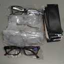 Reading Glasses for Women Men - 5 Pack Ladies Fashion Readers Computer Eyeglasses W/Spring Hinge - Blue Light Blocking Reading Glasses Anti Eyestrain 2.75