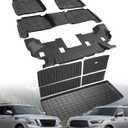 Floor Mats for Nissan Armada/for Infiniti QX80 2019-2024 (7 Seats)