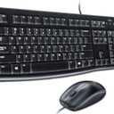 Logitech MK120 Wired Desktop Set Keyboard/Mouse USB Black LOG920002565