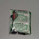 GOAUS Halloween Garden Flag Solar Lighted, Witch Ghost Decorations Outdoor, Double Sided Oxford Decorative Flag for Lawn Yard Outside Decor, 12x18 Inches