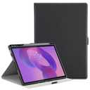 Derwere for Lenovo Idea Tab Pro Case with Pen Holder,Magnetic Silicone Shockproof Cover for Lenovo Tab 13.5 Inch Black