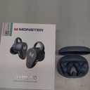 Monster N-Lite 210 Wireless Earbuds, Bluetooth 5.4 in-Ear Stereo Headphones, Built-in Mic for Crystal Clear Call, 32H Playtime, Type-C Charging, Waterproof in-Ear Ear Buds Earphones for Sports, Grey