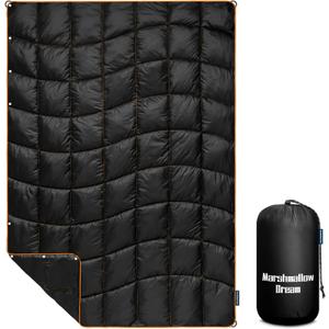 Camping Blanket,MINI Puffy Blanket Lightweight Windproof Water Resistant for Outdoors,Hiking,Beach,Car,Picnic,Stadium